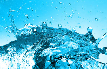 Fototapety  niebieski plusk wody water