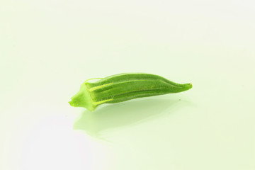 okra closeup