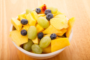 Fruit Bowl from Above