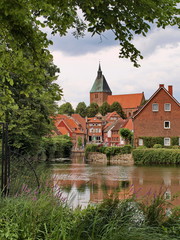 Fototapeta premium Moelln Kanal