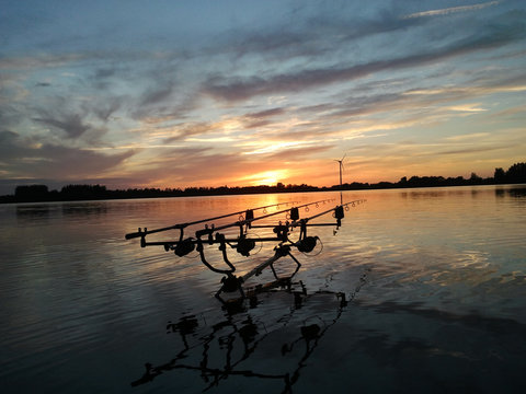 Sonnenuntergang am See