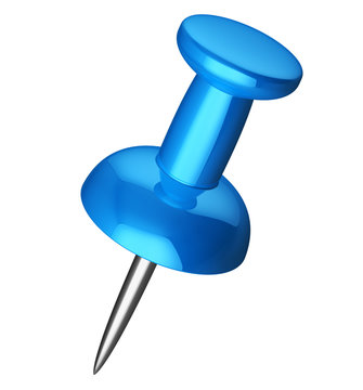 Blue Pushpin