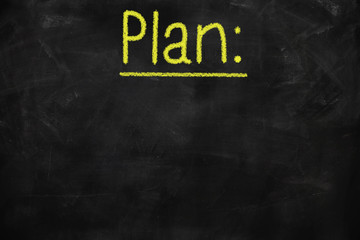 Business plan concept