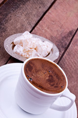 turkish coffee and turkish delight