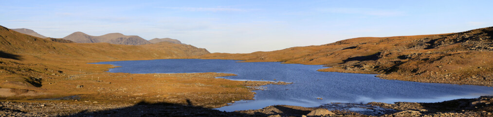 Obraz premium Landschaftspanorama in Lappland, Schweden