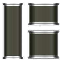 empty urban blank billboard illustration