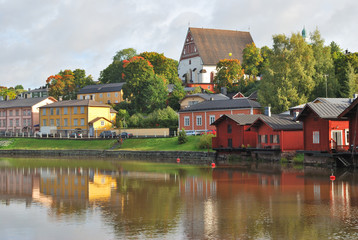 Fototapeta na wymiar Porvoo, Finland