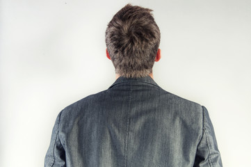 back businessman