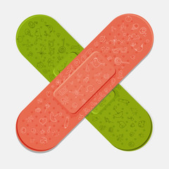 Medical bandage for kids