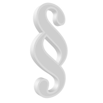 Paragraf Papier 3D Symbol
