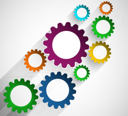 global infinity computer  technology concept business background