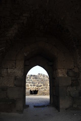 Fototapeta na wymiar Belvoir Fortress (Cochav HaYarden), Israel