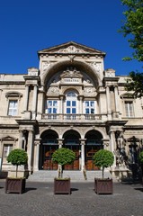 Ancient municipal theater in Avignon, Provence, France