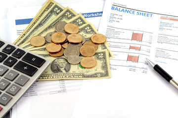 business chart report