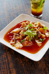 thailand fish in soused ith rice c