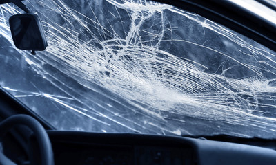 .Destroyed window-panel
