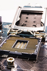 Computer main processor socket