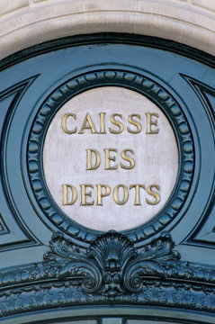 Caisse des d&eacute;p&ocirc;ts, Paris, France
