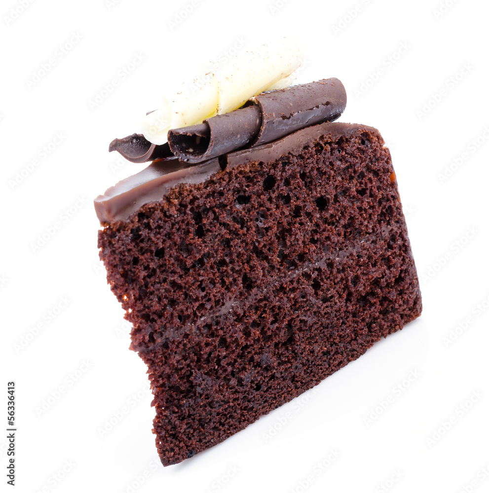 Sticker Chocolate cake