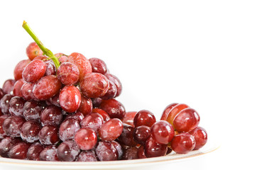Red grapes