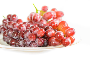 Red grapes