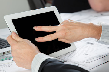 Two Finger Gesture horizontal