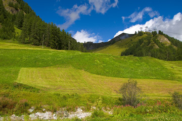 Fototapeta na wymiar Samnaun - Alpen - Schweiz