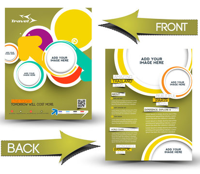 TravalFront & Back Flyer Template