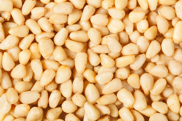 pine nuts background