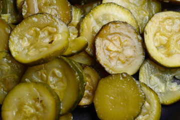zucchini cooked in a pan