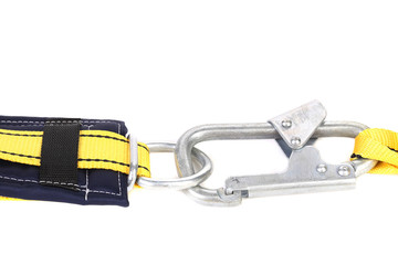 Joining with carabiner.