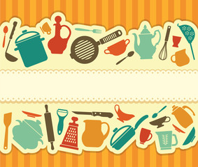 Restaurant menu - Illustration