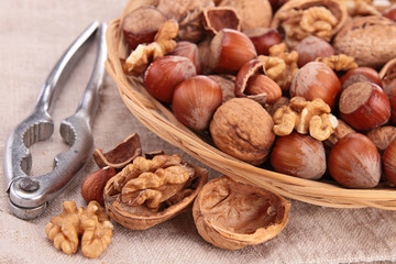 assortment of nuts