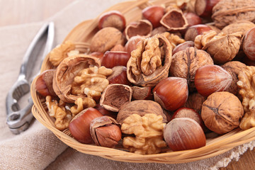assortment of nuts