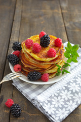 Fruchtige Pancakes