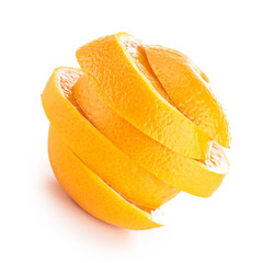 Fototapeta na wymiar orange isolated