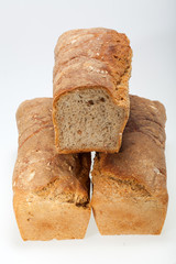 large loaves of bread traditionally roasted
