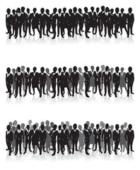 people silhouette background lines