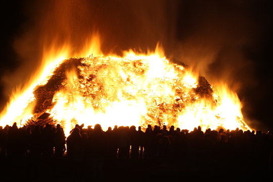 Watching the Bonfire