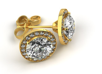 Diamond Earrings