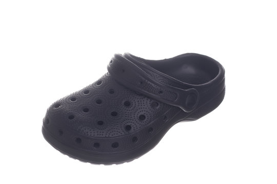 Black rubber shoe