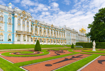 The Catherine Palace. Tsarskoye Selo near St.Petersburg, Russia