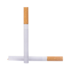 Two cigarettes