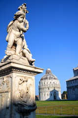 Pomnik aniołów na Plac Cudów w Pizie, Włochy