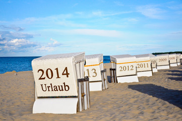 2014 im Strandkorb