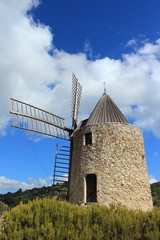Moulin à vent de Saint Roch de Grimaud (Windmill)