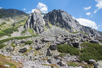 High Tatras - Granit towers and moraine in Mlynicka dolina © Renáta Sedmáková