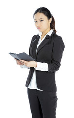 Attractive asian girl 20 years old shot in studio