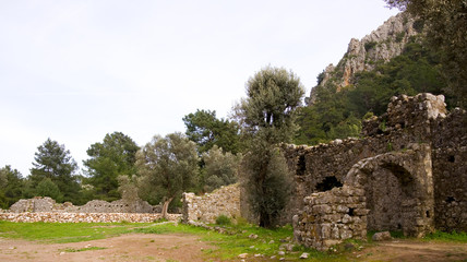 Ruinen in Olympos bei Kemer - Türkei
