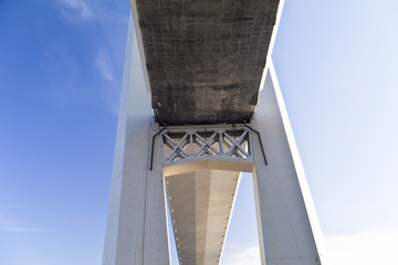 Obraz premium Big suspension bridge